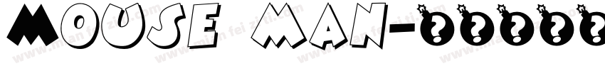 Mouse man字体转换